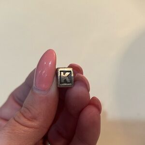 Pandora K charm